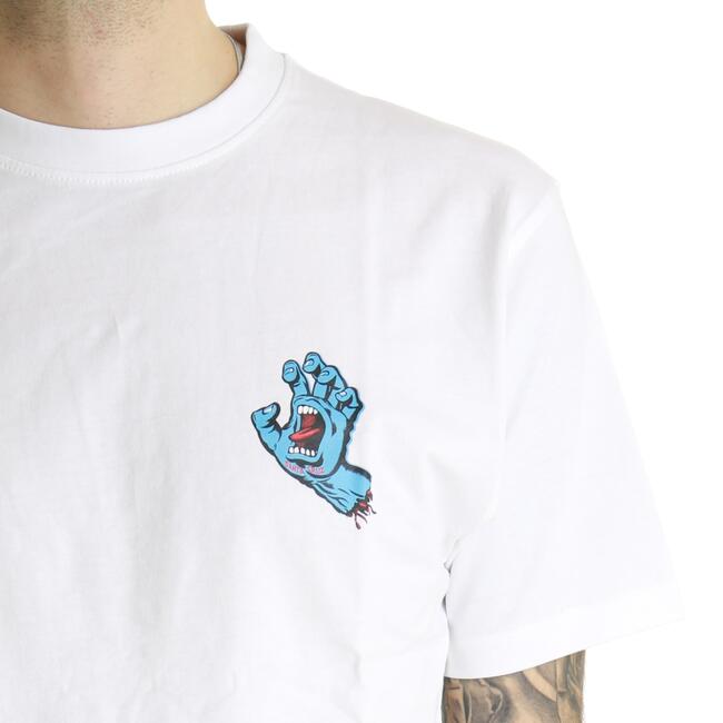 T-SHIRT SCREAMING HAND CHEST SANTA CRUZ - Mad Fashion | img vers.650x/